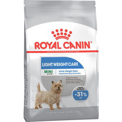 Royal canin mini light dog food 8kg cheap